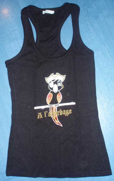 Teeshirt avec perroquet